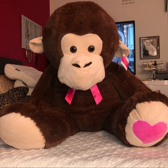 giant monkey teddy bear